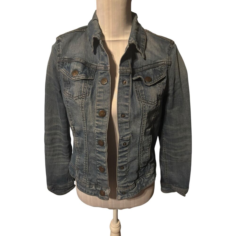 CAMAiEU Denim Jean Jacket Size 8